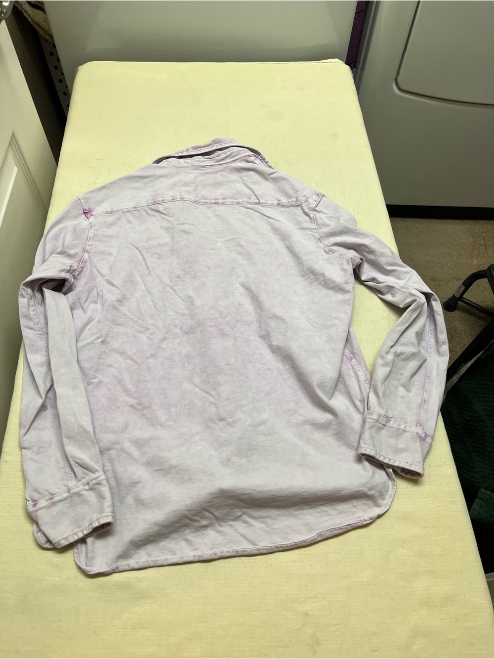 Frank & Eileen S cotton lavender mineral washed button up Eileen - Picture 8 of 13
